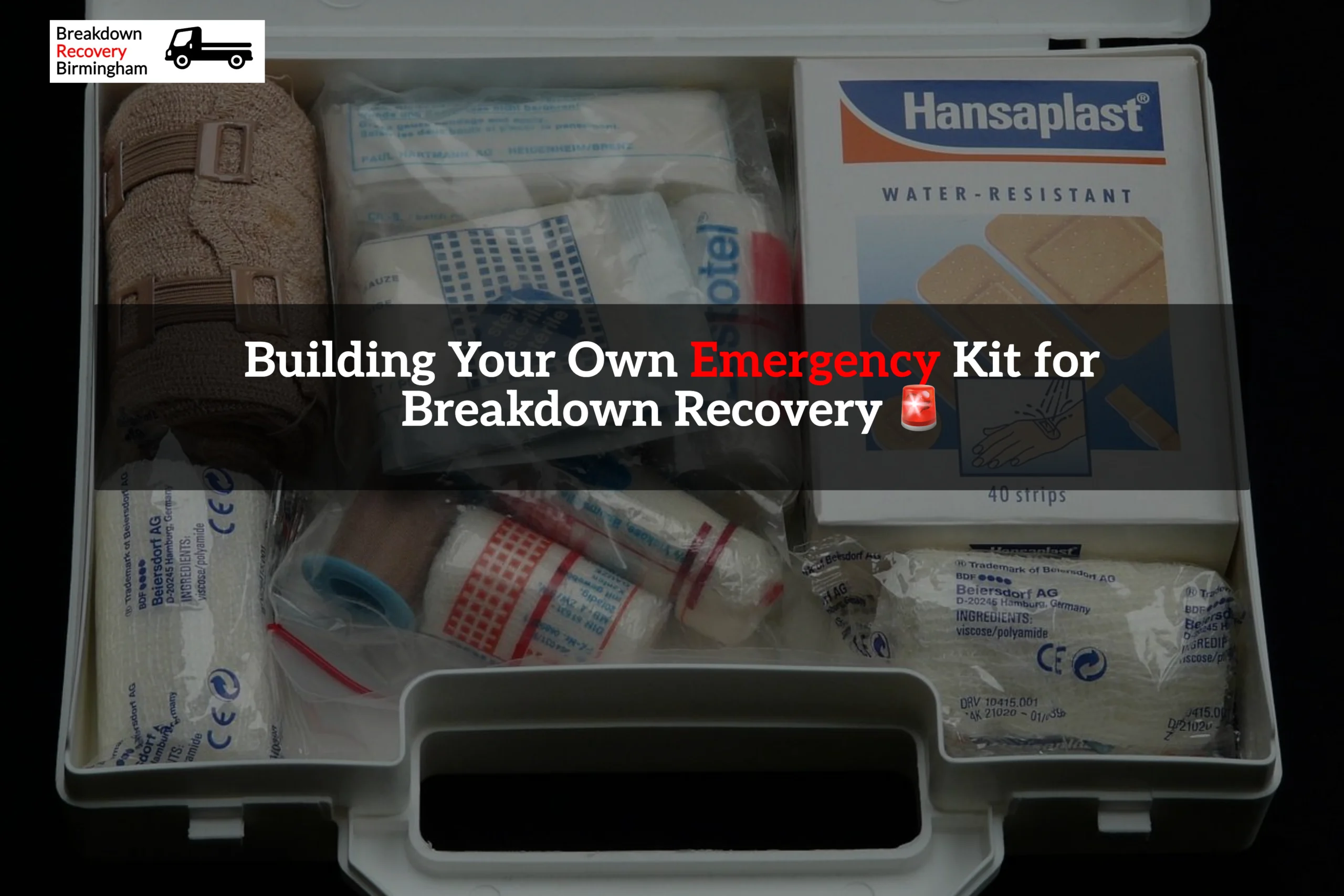 Building Your Own Emergency Kit for Breakdown Recovery