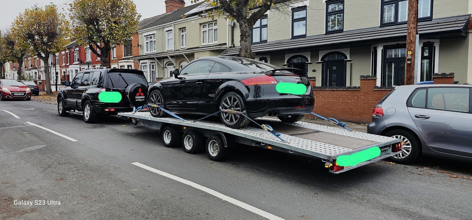 Vehicle storage and transportation Birmingham